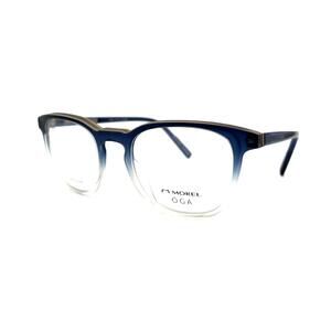 NEW MOREL unisex 10175o round eyeglasses in blue